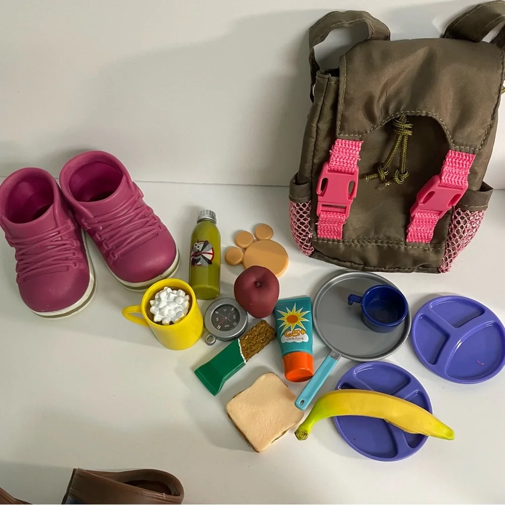 Our Generation Accessories Lot Shoes Skates Boots Fits 18" Dolls - Picture 3 of 5